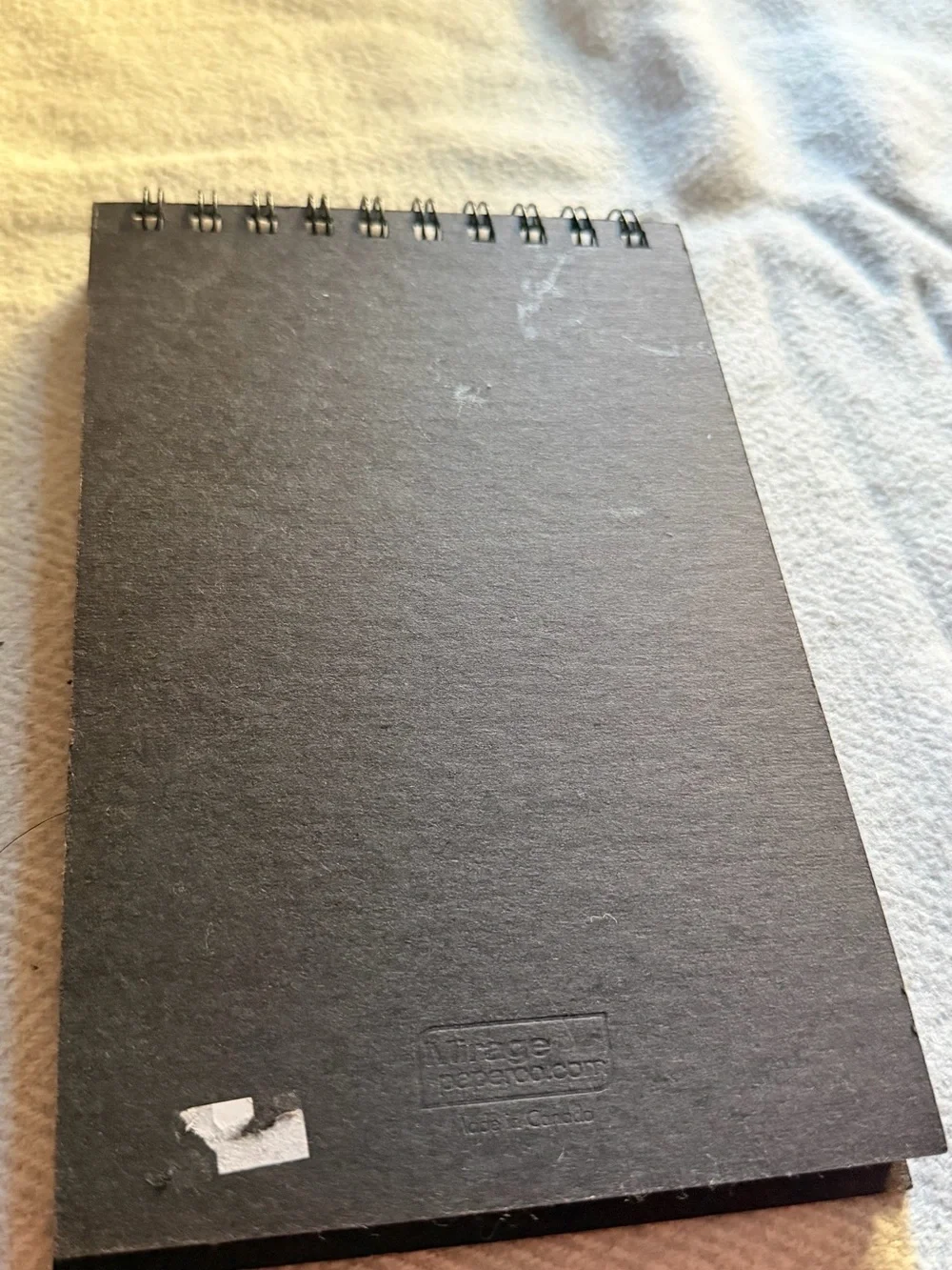 Wine Journal Spiral-Bound Tasting Notebook Blank Notebook Made in Canada